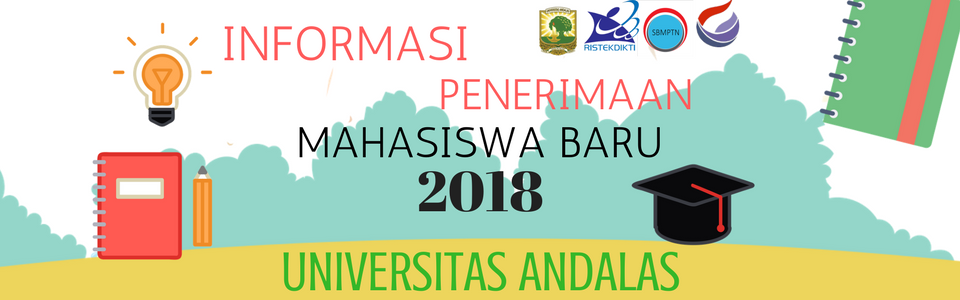 Informasi Peneromaan Mahasiswa Baru - Universitas Andalas (Klik Informasi Lengkap)